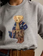 Polo Ralph Lauren суичър дамски с памук сив 211B17788