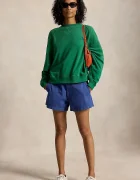 Polo Ralph Lauren суичър дамски с памук зелен 211A12739