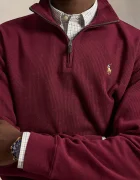 Polo Ralph Lauren суичър мъжки от памук бордо 710P07411