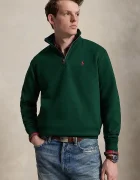 Polo Ralph Lauren суичър мъжки от памук зелен 710B28291