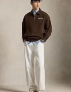 Polo Ralph Lauren суичър мъжки с памук кафяв 710981477