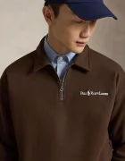 Polo Ralph Lauren суичър мъжки с памук кафяв 710981477