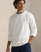 Polo Ralph Lauren Суичър мъжки в бяло с изчистен дизайн 710A12485