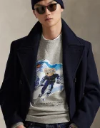 Polo Ralph Lauren Суичър мъжки в сиво с принт 710B13911