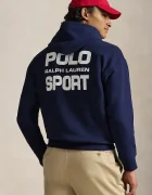 Polo Ralph Lauren Суичър мъжки в тъмносиньо с качулка с принт 710B14762