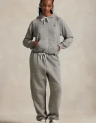 Polo Ralph Lauren суичър с качулка дамски с памук сив 211971691