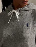 Polo Ralph Lauren суичър с качулка дамски с памук сив 211971691