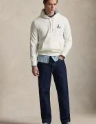 Polo Ralph Lauren суичър с качулка мъжки с памук бежов 710B14661