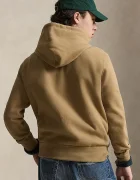 Polo Ralph Lauren суичър с качулка мъжки с памук кафяв 710766778
