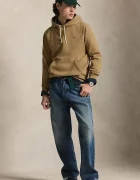 Polo Ralph Lauren суичър с качулка мъжки с памук кафяв 710766778