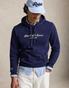 Polo Ralph Lauren суичър с качулка мъжки с памук тъмносин 710B26089