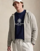 Polo Ralph Lauren суичър с цип и качулка сив 710881517