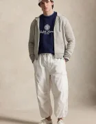 Polo Ralph Lauren суичър с цип и качулка сив 710881517