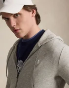 Polo Ralph Lauren суичър с цип и качулка сив 710881517