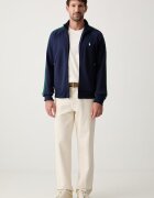 Polo Ralph Lauren суичър с цип мъжки с памук тъмносин 710B20430