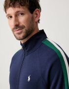 Polo Ralph Lauren суичър с цип мъжки с памук тъмносин 710B20430