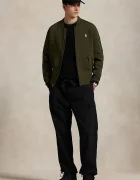 Polo Ralph Lauren суичър с цип мъжки с памук зелен 710980339