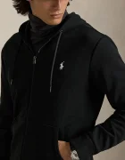 Polo Ralph Lauren Суичър в черно с качулка изчистен дизайн 710888282