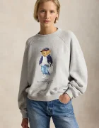 Polo Ralph Lauren Суичър в сиво с принт 211A96185