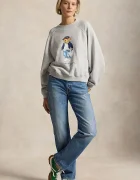 Polo Ralph Lauren Суичър в сиво с принт 211A96185