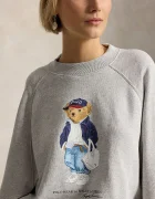 Polo Ralph Lauren Суичър в сиво с принт 211A96185