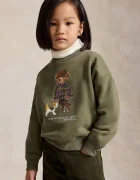 Polo Ralph Lauren суичър за деца с памук зелен 312B26298001