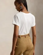 Polo Ralph Lauren тениска basic дамска от памук бяла 211B14611