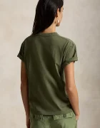 Polo Ralph Lauren тениска дамска от памук зелена 211B17806
