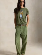 Polo Ralph Lauren тениска дамска от памук зелена 211B17806