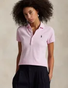 Polo Ralph Lauren тениска с яка дамска розова 211B18200