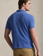 Polo Ralph Lauren Тениска с яка в синьо с изчистен дизайн 710A12484