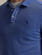 Polo Ralph Lauren Тениска с яка в синьо с изчистен дизайн 710A12484