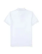 Polo Ralph Lauren тениска с яка за деца от памук бяла 323603252004