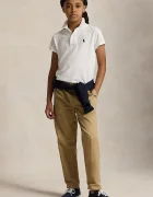 Polo Ralph Lauren тениска с яка за деца от памук бяла 323603252004