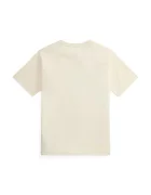 Polo Ralph Lauren тениска за деца от памук бежова 323B27298002