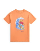Polo Ralph Lauren тениска за деца от памук оранжева 323B13589001