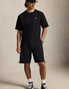 Polo Ralph Lauren уголемена тениска мъжка от памук черна 710A12979