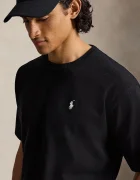 Polo Ralph Lauren уголемена тениска мъжка от памук черна 710A12979