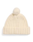 Polo Ralph Lauren Вълнена шапка в бежово от плътен трикотаж от вълна 455931876