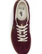 Polo Ralph Lauren Велурени маратонки Hrt Aera Pp в червено 809973707003