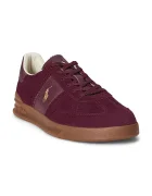 Polo Ralph Lauren Велурени маратонки Hrt Aera Pp в червено 809973707003