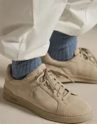 Polo Ralph Lauren Велурени маратонки Hrt Ct II в бежово 809877601001