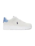Polo Ralph Lauren Велурени маратонки Masters Crt в бяло 809965086001