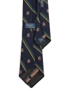Polo Ralph Lauren вратовръзка мъжка с добавена коприна тъмносиня 712B26920