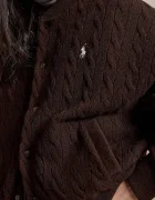 Polo Ralph Lauren яке бомбър дамско с вълна кафяво 211B30888