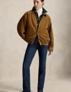Polo Ralph Lauren яке дамско с памук кафяво 211A99750