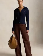 Polo Ralph Lauren жилетка дамска от памук тъмносиня 211971881