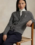 Polo Ralph Lauren жилетка дамска от вълна сива 211972104