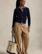 Polo Ralph Lauren жилетка дамска от вълна тъмносиня 211972104