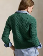Polo Ralph Lauren жилетка дамска от вълна зелена 211972104